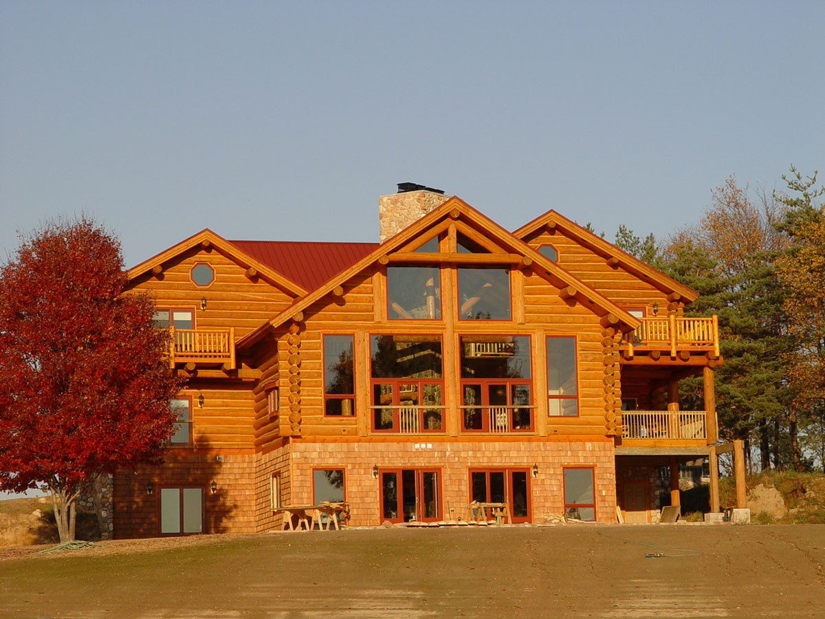 Great Lakes Log Crafters Association, Handcrafted Log Homes, Log Cabins